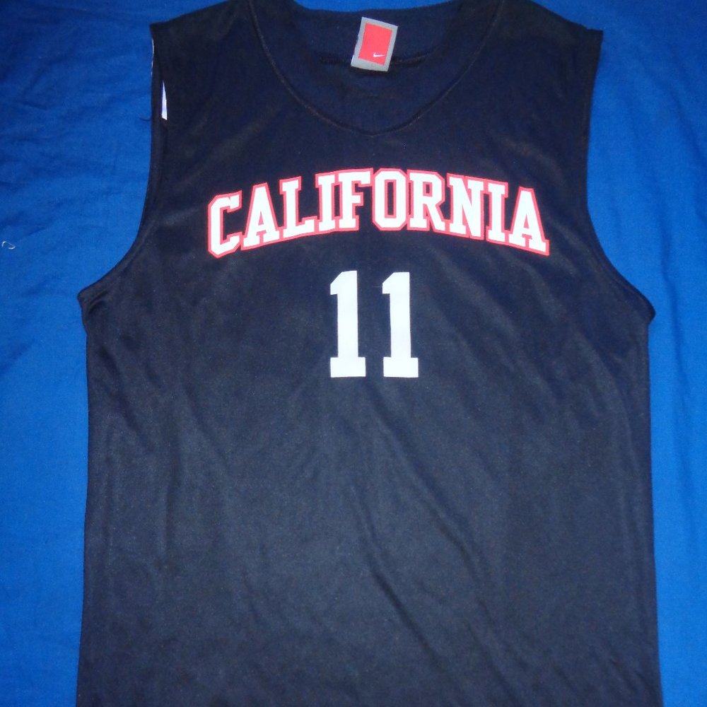Nike California Bears #11 Basketball Jersey Large